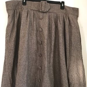 ModCloth Wool Skirt. NWOT